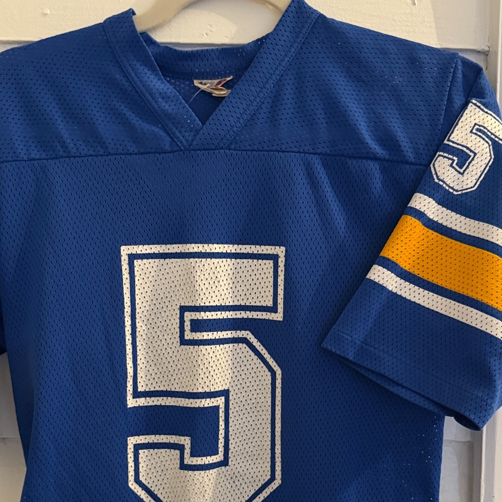 Vintage CFL Winnipeg Blue Bombers Mesh Jersey Small